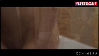 Beautiful Blondie Seduced, Tied And Anal Fucked By Hard Cock