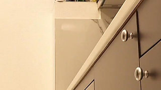 Super Hot Sexy Long Legs Blonde Takes off Her Panties to Show Her Tight Pussy Under Her Mini Skirt