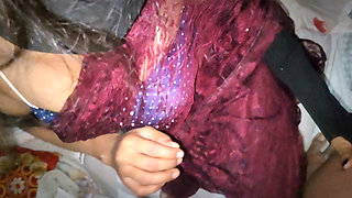 Desi Queen 01: Saree Removal Intimate Moments