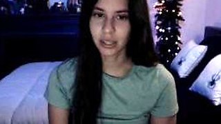 Brunette Solo Webcam Masturbation