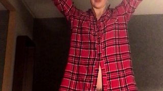 Stacked brunette goes solo toys and masturbation