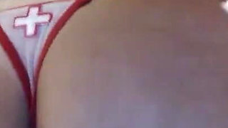 Nurse Twerk and Cum
