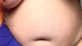 Masturbating