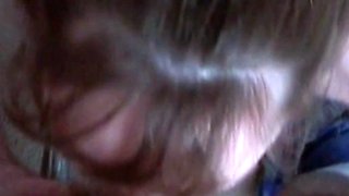 Brunette Gives Sloppy Head