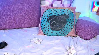 Stacked brunette goes solo toys and masturbation