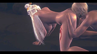 Genshin Impact Hentai - Ningguang Blowjob and Cunnilingus Uncensored - Japanese Asian Manga Anime Game Porn