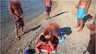 Cum Party On The Beach! My Asshole Is There For Everyone! - Alexandra Wett