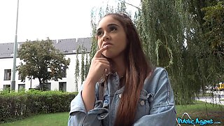 Public agent - spectacular celeb look-a-like has sex with stranger