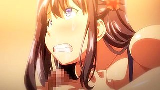 He can't resist the pressure and bukkakes her, thrusting hard and cumming inside her.