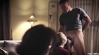 Hot Busty Lena Paul And Jay Taylor In Romantic Threesome