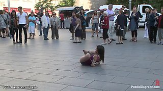 Spanish fucked by strangers in public