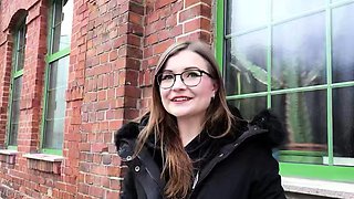 GERMAN SCOUT - Tiny Emily Porn Casting