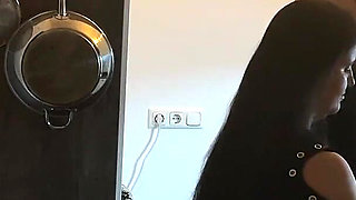 Kinky Kitchen Encounter: Fetish Babe Dominates Her Friend