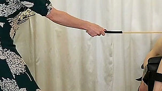 The Cane Connoisseur, Madam M Delivers Severe Traditional Caning, Corporal Punishment, Obedience and Endurance.