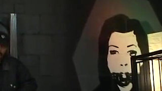 Bondage, submissing and pussy fingering