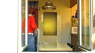 Wild German Housewife Gets Fucked By A Big Cock Thief