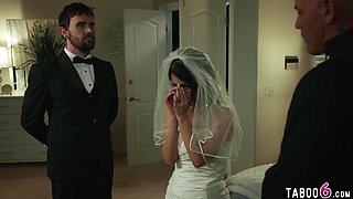 Newlywed bride and strange family ritual