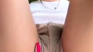 Young Amateur Girl Stripping and Masturbating Cam