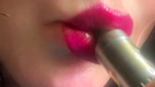 Smoking Hot Pink Seductive Lips & Slow Motion Vapor Bliss