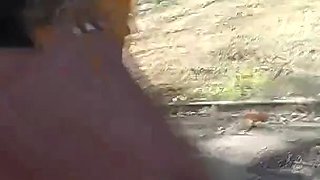Slutty Wife Shows off to Excite Her Voyeur Husband!