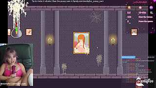 Dick Hungry Sluts! Castle of Tempation Part 1 ExotiqFox Gamer Girl Gooning Live Masurbation