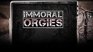 Nikki Sexxx Slams Aryana Augustine, Britney Amber & Emily Kae With A Strap-On