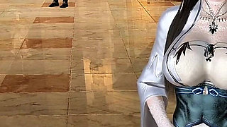 Beauty Pixel Dream Girl with a Booty Virus - 3D Animation Hentai