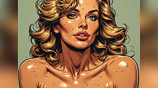 Vintage Style Nude Women Art