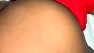 I Fucked My MILF Stepdaughter's Big Black Ass, and She Begged Me to Cum on Her Big Tits