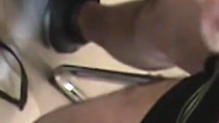 Homemade Cuckold Footjob!