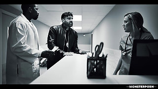 Extreme Parasite Lesbian Horror - Melody Marks & Blake Blossom in Hardcore Monster Sex Scene