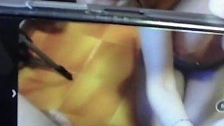 MILF with Perfect Body in Pantyhose and Heels Gives a Fantastic Blowjob POV with Cum Swallowing