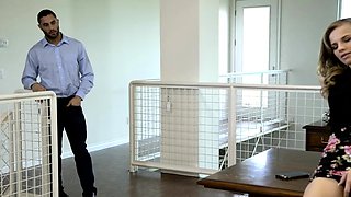 NubileFilms - Office Slut Fucked Till She Squirts