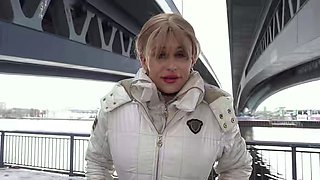 GERMAN SCOUT - No Condom Anal Sex for Czech Mature