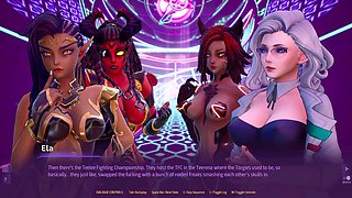 Anime babes with big boobs from Studio Fow and Subverse