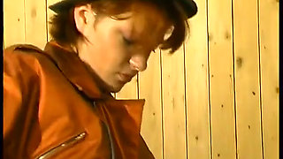 Pretty Redhead Student Sodomized and Jizzed in Her Mouth by Her Teacher