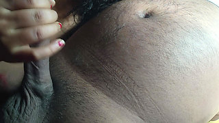 Penis Handjob at home with my girlfriend angelmona