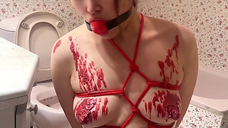 Slave Doll Aaruna Diary 6 (wax Dripping Urination Rope Bondage Orgasm Squirting Control Chastity Belt Butt Plug)