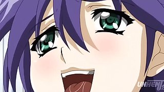 Busty Cheating Anime MILF Rides Thick Senpai Dick In Hot Hentai