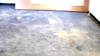 Lesbian amateurs play games at group sex party