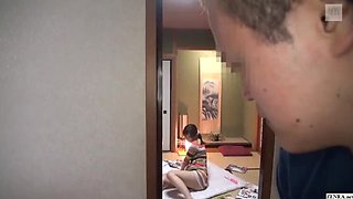 Japanese Stepmom Caught Masturbating in Forbidden Sex Ed Lesson