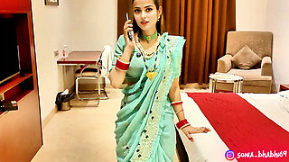 Newlymarried Indian Housewife Called Her Friend and Get Fucked Hard in Hindi Audio.