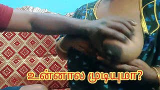 Step Mom Check Her Step Son's Stamina - Full Tamil Audio with Loud Moaning