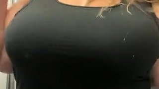 Big boobs milf masturbates with her dildo