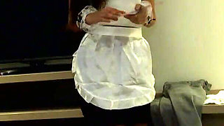 Naughty Maid Gets Her Ass Pounded Hard