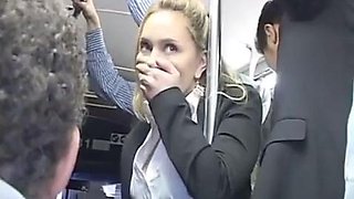 Aiden Starr bus groped by asian: Blowjob, Doggy  Cowgirl Porn