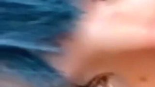4th of July college girl ahegao blowjob