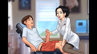 Auditioning a deliciously curvy female for the summertime saga