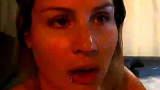 Big boobs milf masturbates with her dildo