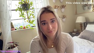 Kaby Snow And Thea Summers - Bbc Stepdad Teaches Virgin Stepdaughter About Sex - Teen 18+ Loves Black